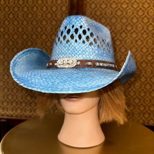 Blue Cowboy Hat
